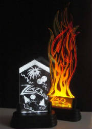 ZLazr Laser Engraving - Acrylic Laser Cut and Laser Engraved LED Edge Lights.