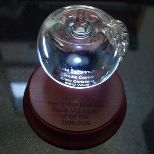 ZLazr Laser Engraving - Unique Crystal Award with personalization.